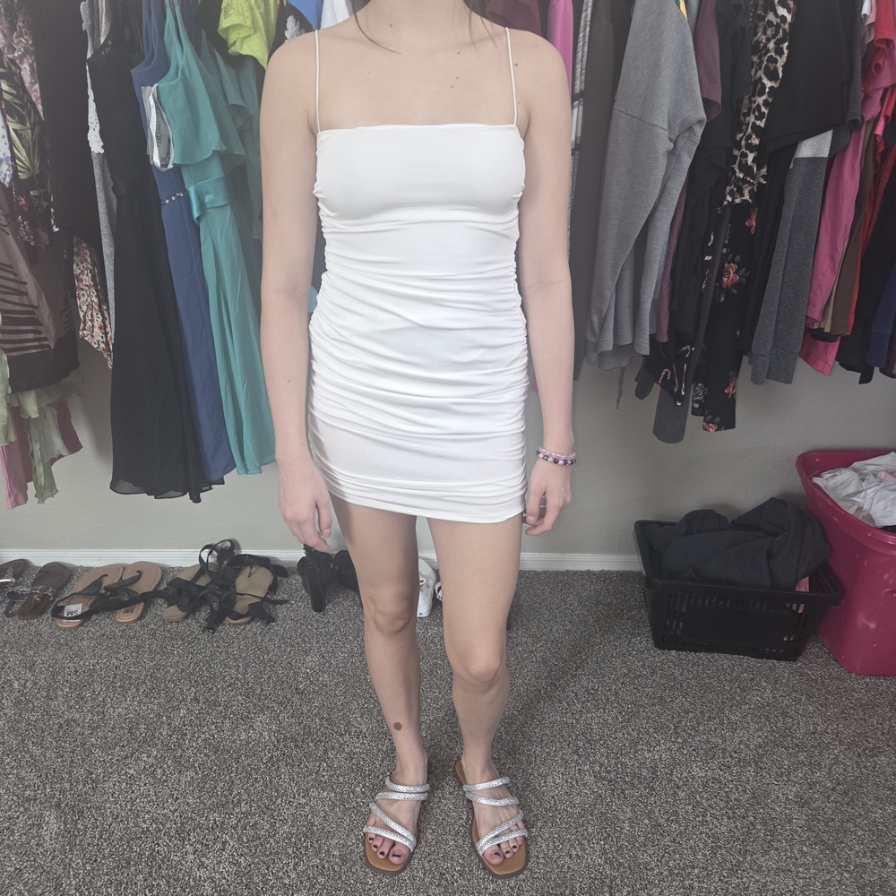 Windsor White Backless Dress